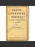 Dejiny literatury rímskej (Dějiny římské literatury, antická literatura, učebnice, mj. Ovidius, Seneca, Tacitus, Vergilius) - náhled
