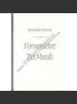 Formenlehre der Musik ( Výuka forem v hudbě, učebnice, hudba, noty) - náhled