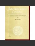 Historia Universitatis Carolinae Pragensis, XXVIII/2, 1988 - náhled