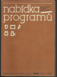 Nabídka programů pro systém Mládež a kultura - náhled