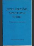 Jezte správně abyste byli štíhlí - náhled