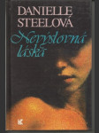 Nevýslovná láska - náhled