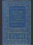 Nemecko-český a česko nemecký slovník - náhled