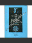 Jan Gebauer na pražské univerzitě - náhled