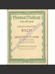 Quintett D-dur, Quintett in D major - náhled