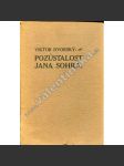Pozůstalost Jana Sohra - náhled