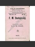 F. M. Dostojevský (Dostojevskij) - náhled