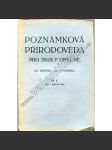 Poznámková přírodověda pro školy obecné, díl II. - náhled