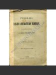 Přehled dějin literatury římské (učebnice, antická literatura, mj. Cicero, Petronius, Plinius ml. a st., Seneca, Tacitus, Vergilius) - náhled