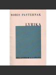 Lyrika (edice: Poesie, sv. 15) [poezie, Pasternak] - náhled