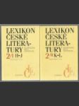 Lexikon české literatury 2/I  H - J + 2/II  K - L - náhled