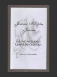 Jalové myšlenky lenivého člověka - náhled