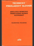Technický prekladový slovník - Silikátová technika - náhled