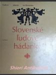 Slovenské ludové hádanky - náhled