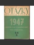Otázky divadla a filmu, r. II. č. 5-6 (1947) - náhled