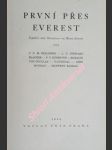 PRVNÍ PŘES EVEREST - Expedice lady Houstonové na Mount Everest 1933 - ETHERTON Percy Etherton - náhled