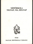 Népfoiskola tegnap, ma, holnap - náhled