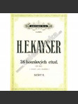 36 houslových etud. Sešit II. (noty, housle) - náhled