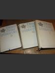Dějiny české literatury I. II. III. - náhled