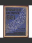 Uranus-Kalender. Glahns astrologischer Volkskalender 1931 [astrologie, kalendář] - náhled