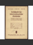 Zeitschrift für sudetendeutsche Geschichte; Erster Jahrgang, drittes Heft, 5. Oktober 1937	[Sudety, dějiny, časopis] - náhled