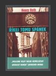 Říkej tomu spánek - náhled