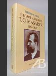 Filozof a politik T. G. Masaryk 1882–1893 - náhled