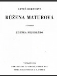 Růžena maturová - náhled