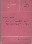 Staroslověnské životy Konstantina a Metoděje - náhled