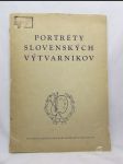 Portréty slovenských výtvarníkov - náhled