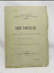 Smír Tantalův - drama o čtyřech jednáních - náhled