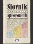 Slovník rumunských spisovatelů - náhled