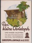 Der kleine christoph und andere haustypen  kc 35 - náhled