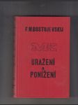 Uražení a ponížení (Román o čtyřech dílech s epilogem) - náhled