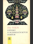 Zápisky o buddhistických zemích - náhled