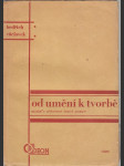 Od umění k tvorbě - náhled