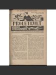 Proletkult, rok II., sv. I. (1923/1924; celkově III. půlročník) [Týdeník KSČ pro proletářskou kulturu; proletářské umění; revue, časopis, komunismus, komunisté, proletáři mj. i Devětsil] - náhled