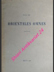 Okružní list svatého otce pia xii. " orientales omnes " - pius xii. - náhled