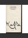 Nezvěstný (Amerika) - Franz Kafka - náhled