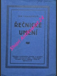 Řečnické umění - chalupecký jan - náhled