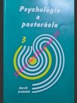 Psychológia a pastorácia - zborník prednášok 3 - rašlová katarína - náhled