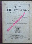 Malý biblický dějepis - knecht bedřich just - náhled
