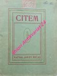 Citem - nečas jan evangelista - náhled