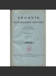 Sborník historického kroužku, ročník XXVII., sešit 1.-2. a 3.-4./1926 - náhled