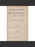 Národní myšlenka, revue českého nacionalismu, ročník VIII./1930-1931 (levicová literatura) - náhled