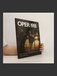 Oper 1981. Jahrbuch der Zeitschrift Opernwelt - náhled