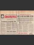 Novinový výtisk únorovec -noviny zvu hradec králové -    24..  ledna   1969 - náhled