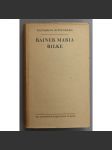 Rainer Maria Rilke. Ein Beitrag (literární věda, biografie) - náhled