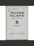 Le Monde slave, roč. 2, 1925, č. 12 [slavistika; časopis; Slované] - náhled