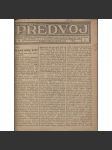 Předvoj, ročník II., číslo 1.-24./1920 (Dělnická mládež) - náhled